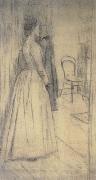Study of Marguerite Khnopff